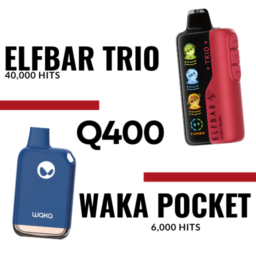 Elfbar Trio & Waka Pocket