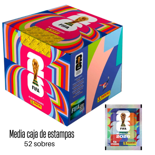 Media Caja de Estampas Panini Mundial FIFA 2026