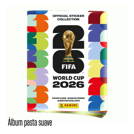 Álbum Panini Pasta Suave Mundial FIFA 2026